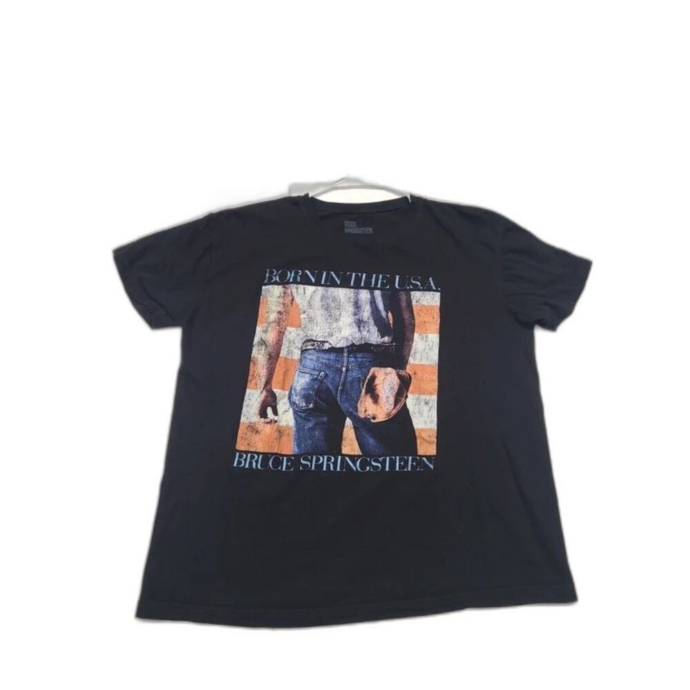 Bruce Springsteen Back Dates tour Shirt Born in USA